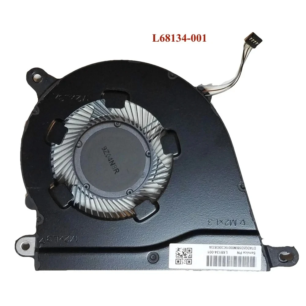 Fan For HP Pavilion 15-DY 14-DQ TPN-Q221 L68134-001 CPU Cooling ND75C07-19A18 L68133 ND55C41-19A19 Notebook PC Cooler Radiator
Fan For HP Pavilion 15-DY 14-DQ TPN-Q221 L68134-001 CPU Cooling ND75C07-19A18 L68133 ND55C41-19A19 Notebook PC Cooler Radiator