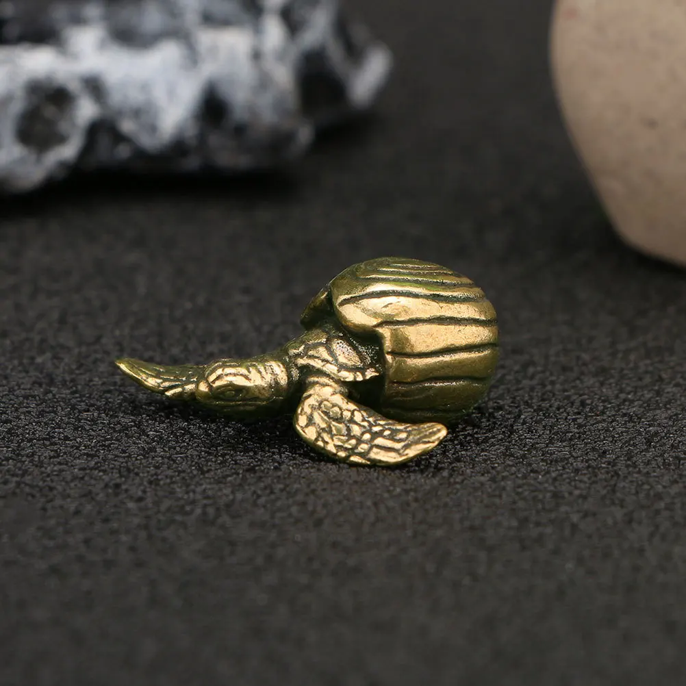 Mini Brass Tortoise Adornment Exquisite Desktop Decor Vintage Style Ornament Home Office Landscape Tortoise Miniature
Mini Brass Tortoise Adornment Exquisite Desktop Decor Vintage Style Ornament Home Office Landscape Tortoise Miniature