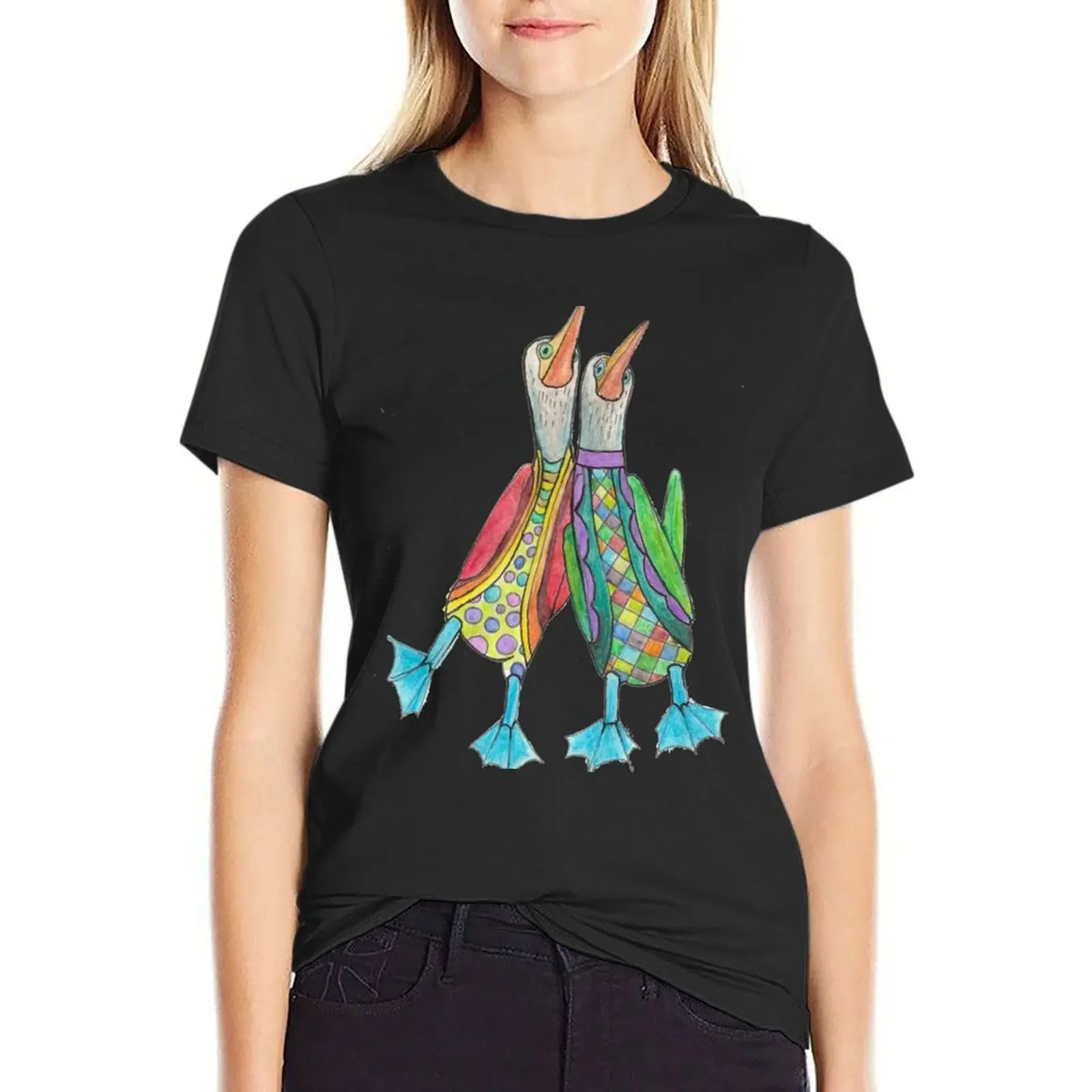 Blue footed Booby T-Shirt customs design your own blanks cute tops korean fashion t-shirt dress for Women plus size
Blue footed Booby T-Shirt customs design your own blanks cute tops korean fashion t-shirt dress for Women plus size