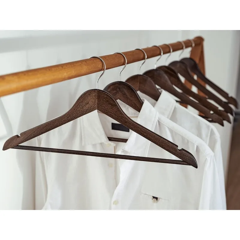 Wooden Coat Hanger, Wood Clothes Hangers 20 Pack, Dark Cherry Color, Natural Wood Hangers
Wooden Coat Hanger, Wood Clothes Hangers 20 Pack, Dark Cherry Color, Natural Wood Hangers