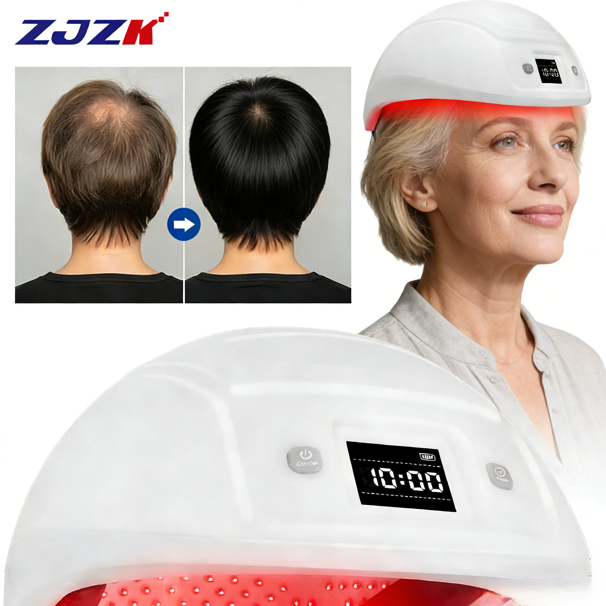 2026Painless LLLT Laser Hair Regrowth Helmet Red Light Therapy Device for Alopecia Areata Scalp Folliculitis and Hair Fall Reduc
2026Painless LLLT Laser Hair Regrowth Helmet Red Light Therapy Device for Alopecia Areata Scalp Folliculitis and Hair Fall Reduc