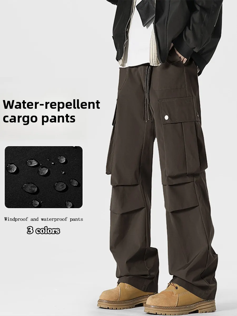 Мужские рабочие брюки свободного кроя American Sle, осенне-зимние, в стиле стритвир, прямые, прочные, повседневные, бренд Faion
Мужские рабочие брюки свободного кроя American Sle, осенне-зимние, в стиле стритвир, прямые, прочные, повседневные, бренд Faion