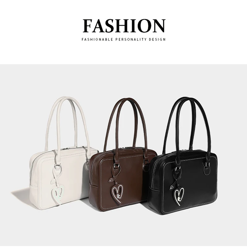 2024 Autumn and Winter New Large-capacity Toast Bag Retro Portable Boston Bag Fashionable Shoulder Armpit Bag
2024 Autumn and Winter New Large-capacity Toast Bag Retro Portable Boston Bag Fashionable Shoulder Armpit Bag