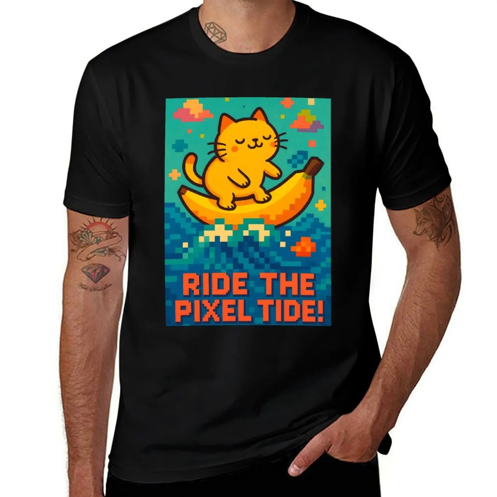 Yellow Tom: Ride the Pixel Tide! T-Shirt affliction shirts anime tshirt graphic tee shirt mens designer clothes
Yellow Tom: Ride the Pixel Tide! T-Shirt affliction shirts anime tshirt graphic tee shirt mens designer clothes