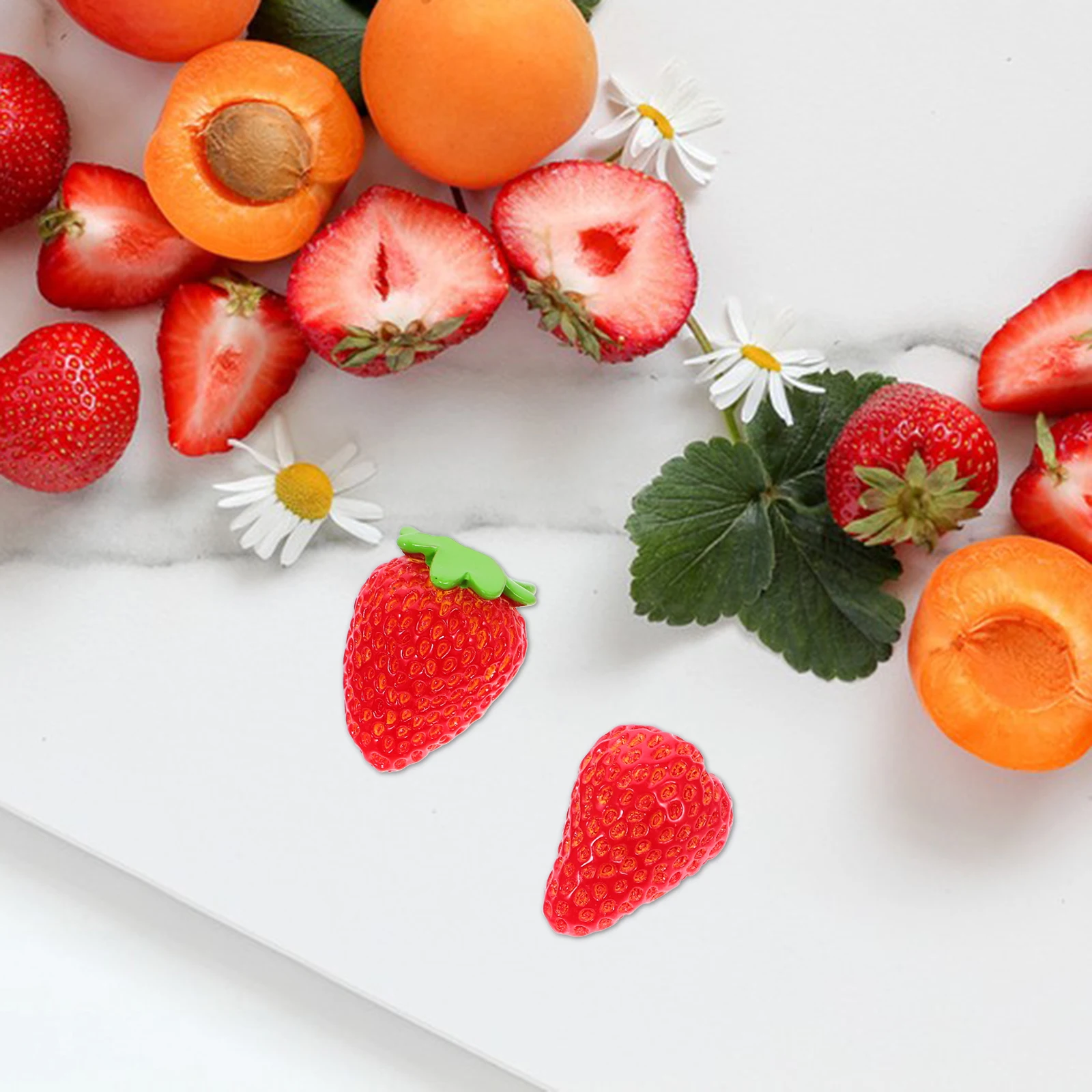 12 Pcs Artificial Strawberry Decorations MiniStrawberry Ornaments Fake Resin Fruits Lifelike Home Fruit Model Party
12 Pcs Artificial Strawberry Decorations MiniStrawberry Ornaments Fake Resin Fruits Lifelike Home Fruit Model Party