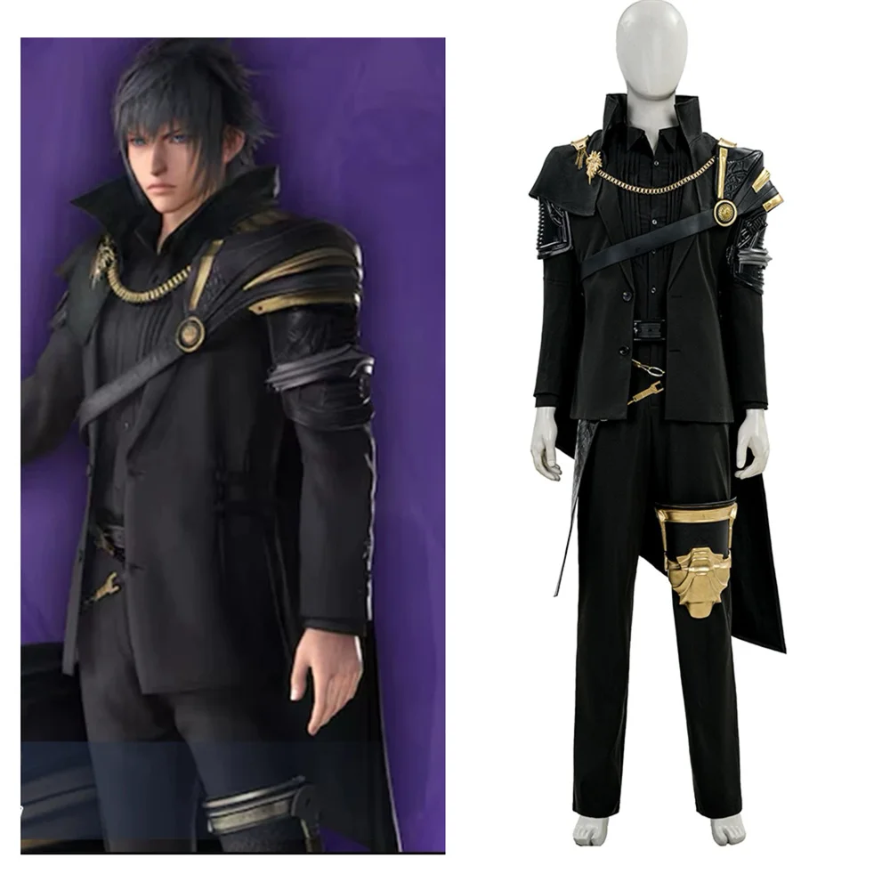 FF 15 Noctis Lucis Cosplay Costume Man Black Disguise Battle Suit Halloween Carnival Party Outfits
FF 15 Noctis Lucis Cosplay Costume Man Black Disguise Battle Suit Halloween Carnival Party Outfits