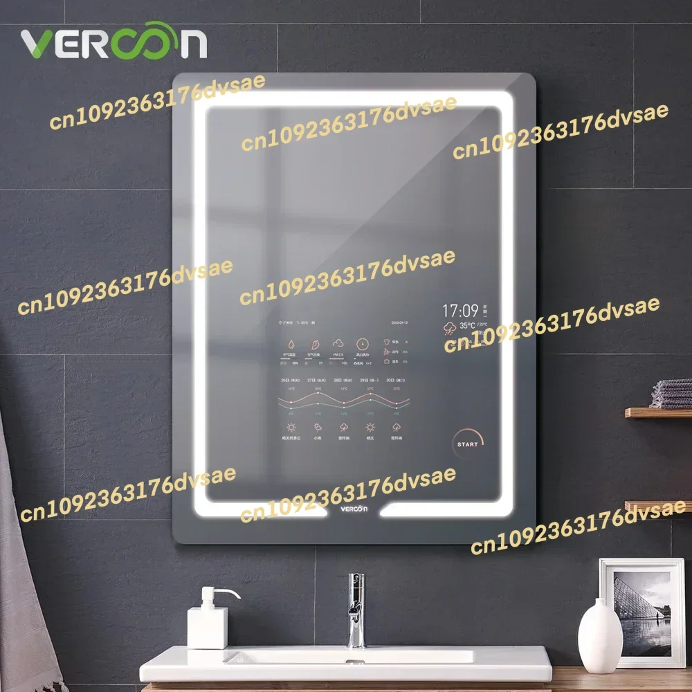 В наличии Vercon заводская цена датчик Vercon умное светодиодное зеркало для ванной комнаты Android умное домашнее волшебное зеркало
В наличии Vercon заводская цена датчик Vercon умное светодиодное зеркало для ванной комнаты Android умное домашнее волшебное зеркало