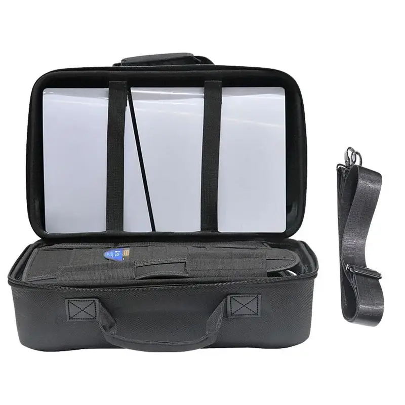 Game Console Protective Hard Shell Hard EVA Case With Dividable Compartments For Game Console Devices Game Headset Accessories
Game Console Protective Hard Shell Hard EVA Case With Dividable Compartments For Game Console Devices Game Headset Accessories