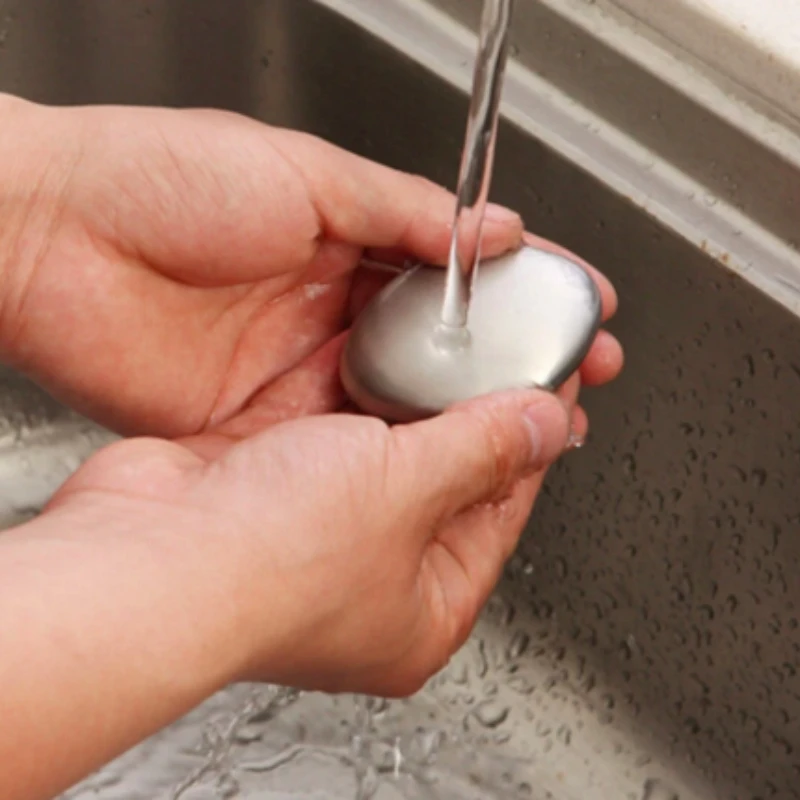 Food Grade 304 Stainless Steel Magic Soap Odor Remover Stainless Steel Soap Kitchen Bar Eliminating Odor Remover
Food Grade 304 Stainless Steel Magic Soap Odor Remover Stainless Steel Soap Kitchen Bar Eliminating Odor Remover