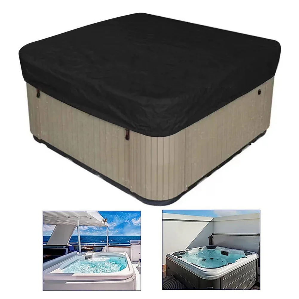 Square Spa Bathtub Swimming Pool Waterproof Cover Outdoor Garden Courtyard Anti-Fall Leaves Anti-sun Spa Tub Dust Protector Tool
Square Spa Bathtub Swimming Pool Waterproof Cover Outdoor Garden Courtyard Anti-Fall Leaves Anti-sun Spa Tub Dust Protector Tool