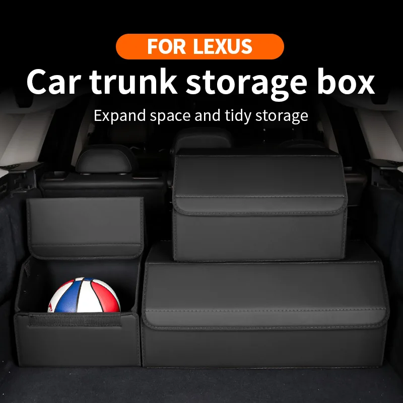 Trunk Organizer Box For Lexus NX RX350 RX450h 350e ES 500e ES 350h XV30 XV40 LX570 LX600 Storage Box Large Capacity Foldable
Trunk Organizer Box For Lexus NX RX350 RX450h 350e ES 500e ES 350h XV30 XV40 LX570 LX600 Storage Box Large Capacity Foldable