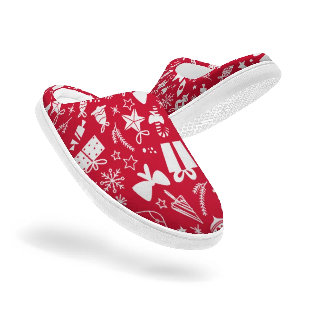 Christmas printed cotton slippers high quality plush fashion casual warm slippers
Christmas printed cotton slippers high quality plush fashion casual warm slippers