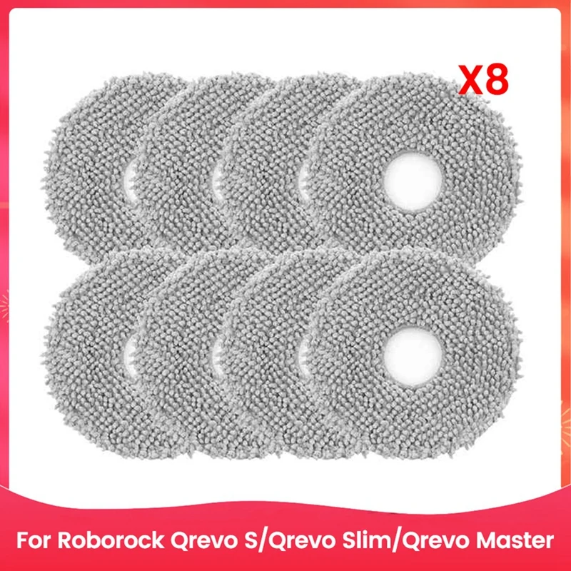 MAKE 8PCS-Mop-Pad-For-Roborock-Qrevo-S-Qrevo-Slim-Qrevo-Master-Robot-Vacuum-Cleaner-Mop-Cloth-Replacement-Carts
MAKE 8PCS-Mop-Pad-For-Roborock-Qrevo-S-Qrevo-Slim-Qrevo-Master-Robot-Vacuum-Cleaner-Mop-Cloth-Replacement-Carts