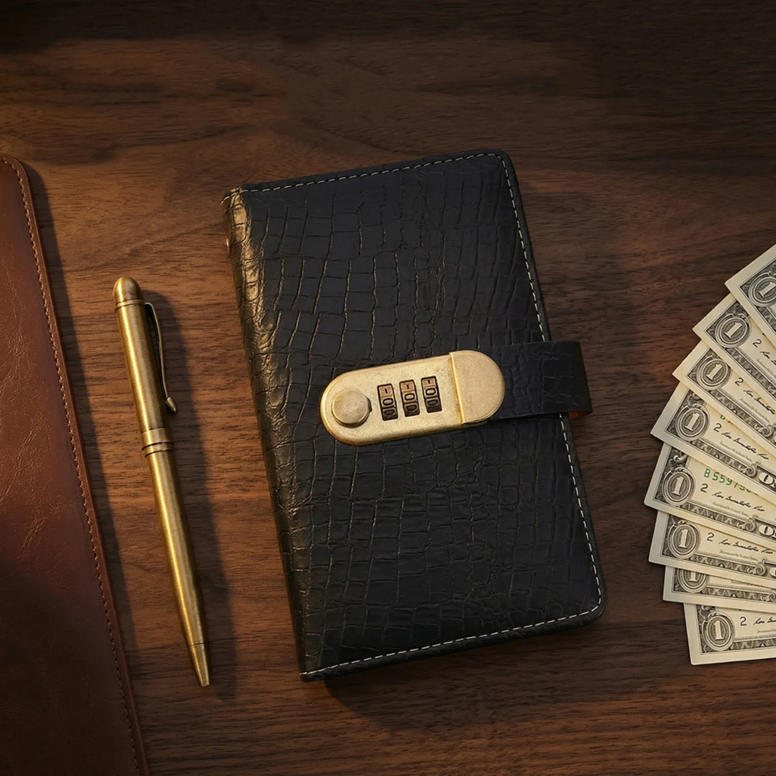 2Pcs Money Envelope Savings Binder Book with Password Lock 50 Transparent Pages 100 Slots Faux Budget Binder for Savings
2Pcs Money Envelope Savings Binder Book with Password Lock 50 Transparent Pages 100 Slots Faux Budget Binder for Savings