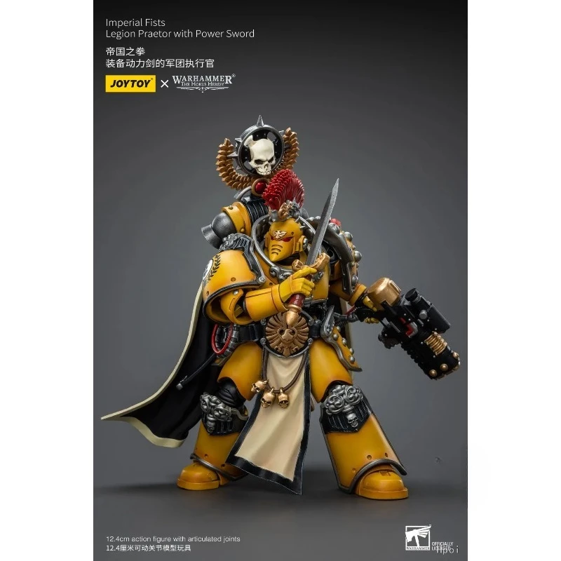 JOYTOY 1/18 Action Figure 40K Imperial Fists Legion Praetor with Power Sword Model Toy Gifts Action Figure Toy Gift
JOYTOY 1/18 Action Figure 40K Imperial Fists Legion Praetor with Power Sword Model Toy Gifts Action Figure Toy Gift