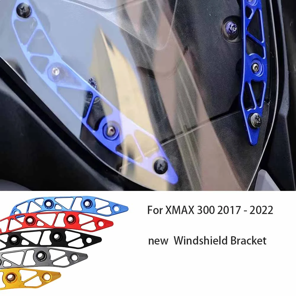 New Motorcycle Windshield Bracket For Yamaha X-MAX 300 XMAX300 2020 Windscreen Deflectors Bracket Protector XMAX 300 2017 - 2022
New Motorcycle Windshield Bracket For Yamaha X-MAX 300 XMAX300 2020 Windscreen Deflectors Bracket Protector XMAX 300 2017 - 2022