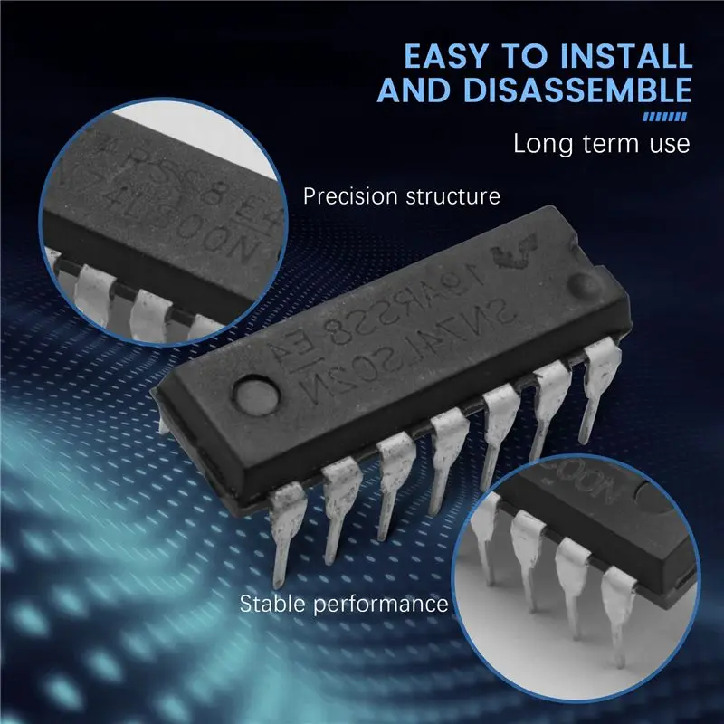 ABZZ-40Pcs 74Hcxx + 74Lsxx Series Logic IC Assortment Kit, Digital Integrated Chip(20Pcs 74Hcxx+20Pcs 74Lsxx)
ABZZ-40Pcs 74Hcxx + 74Lsxx Series Logic IC Assortment Kit, Digital Integrated Chip(20Pcs 74Hcxx+20Pcs 74Lsxx)
