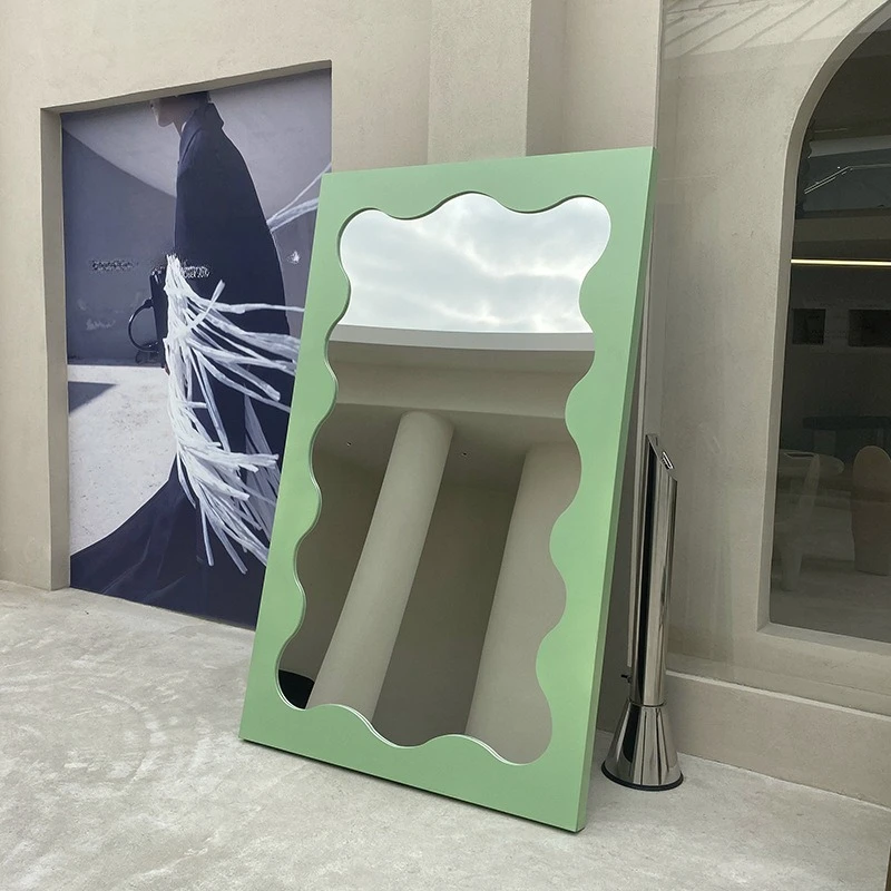 Ins Internet celebrity women's clothing store mirror wave full body photo floor mirror wall mirror bedroom girl full-length
Ins Internet celebrity women's clothing store mirror wave full body photo floor mirror wall mirror bedroom girl full-length