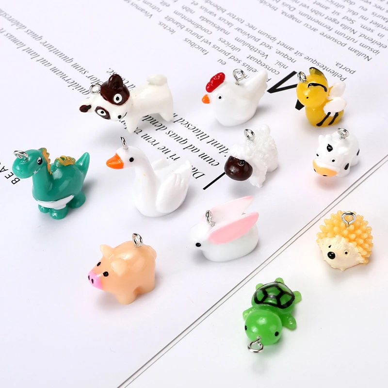 2Pcs Cute Cartoon Three-dimensional Animal Pendants DIY Handmade Necklace Earrings Keychain Making Material Accessories Gifts-B2
2Pcs Cute Cartoon Three-dimensional Animal Pendants DIY Handmade Necklace Earrings Keychain Making Material Accessories Gifts-B2
