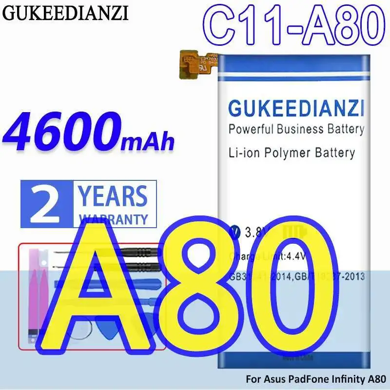 High-Efficiency C11-A80 4600Mah For Asus Padfone Infinity A80 Good Low-Temperature Performance Tablet Battery
High-Efficiency C11-A80 4600Mah For Asus Padfone Infinity A80 Good Low-Temperature Performance Tablet Battery