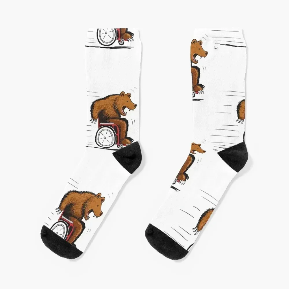 Bear in a wheelchair Socks basketball funny gift sports and leisure winter gifts Boy Child Socks Women's
Bear in a wheelchair Socks basketball funny gift sports and leisure winter gifts Boy Child Socks Women's