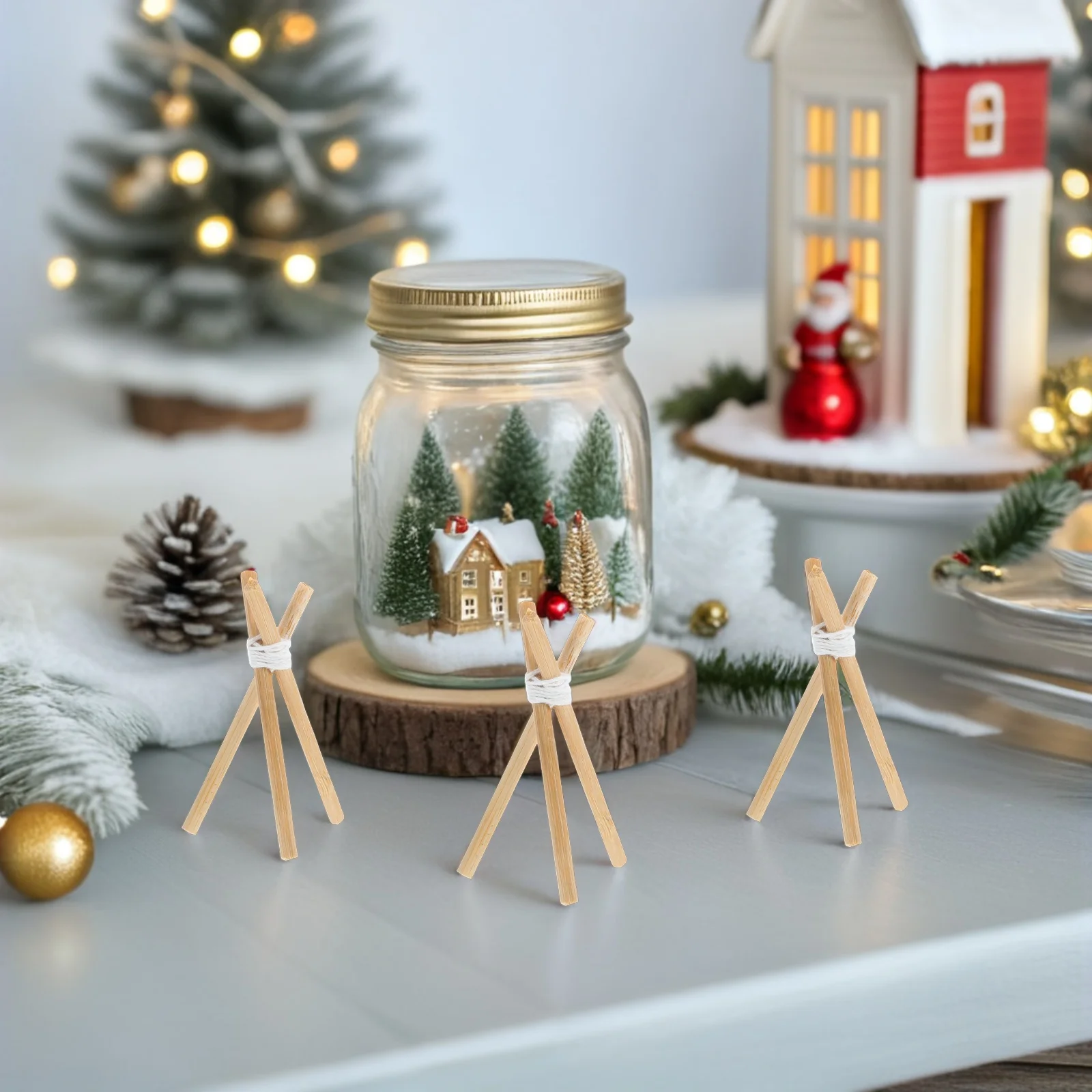 10 Pcs Miniature Bonfire Wooden Stand Dollhouse Accessories Small Firewood Rack Outdoor Campfire Trinket Shelf Accessory
10 Pcs Miniature Bonfire Wooden Stand Dollhouse Accessories Small Firewood Rack Outdoor Campfire Trinket Shelf Accessory