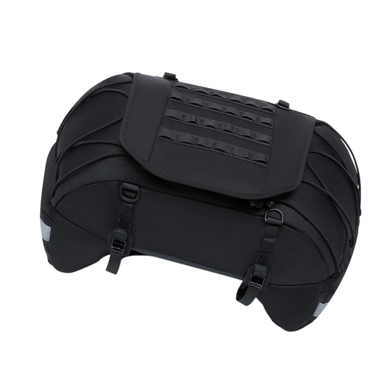 Generic Motorcycle Tail Bag Weather Resistant Shoulder Strap Wear Resistance Oxford Fabrics Saddle Bag for Riding
Generic Motorcycle Tail Bag Weather Resistant Shoulder Strap Wear Resistance Oxford Fabrics Saddle Bag for Riding