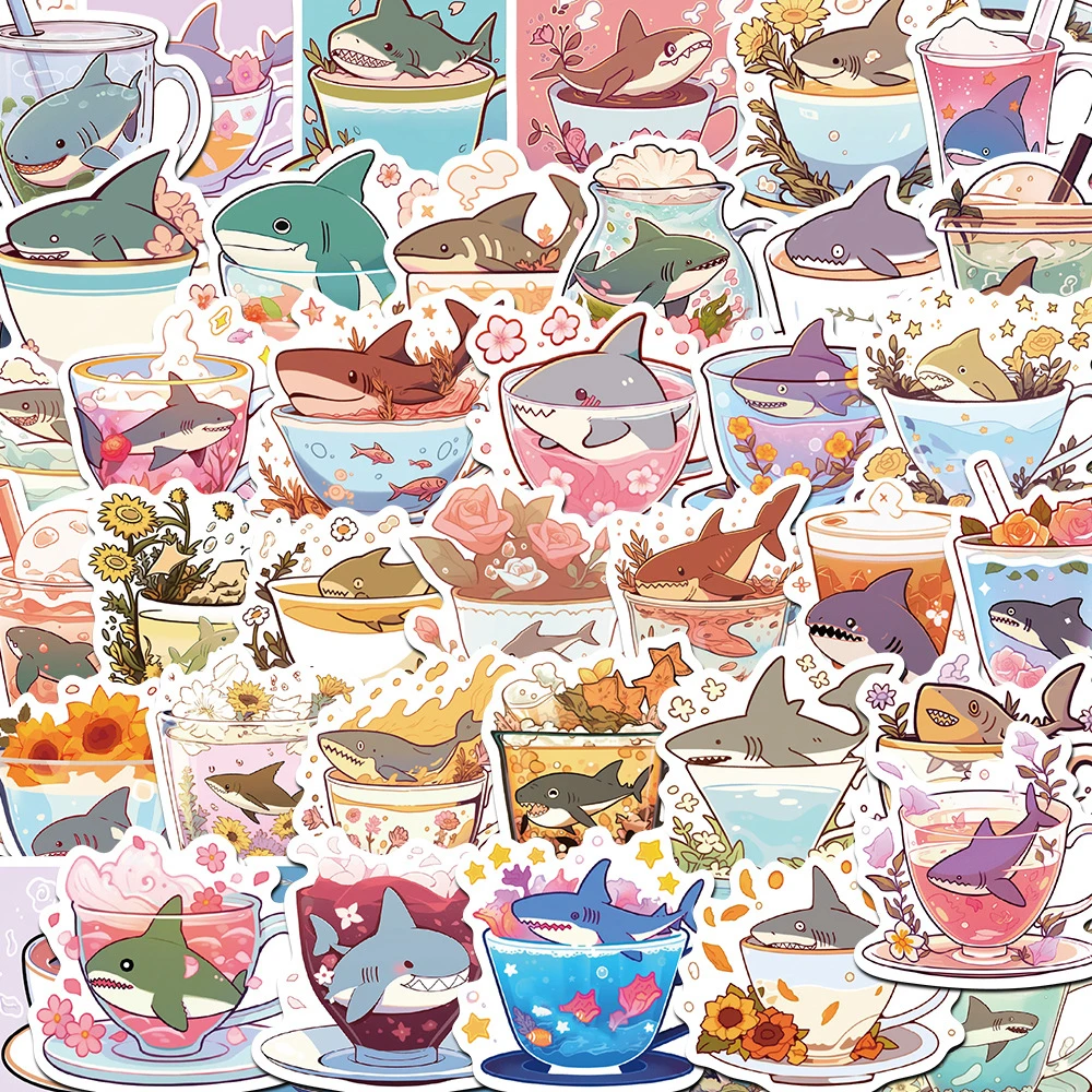 10/30/50Pcs INS Cute Cartoon Shark Cup Stickers Aesthetic Decals for Kids Toy DIY Phone Laptop Suitcase Waterproof Sticker Gifts
10/30/50Pcs INS Cute Cartoon Shark Cup Stickers Aesthetic Decals for Kids Toy DIY Phone Laptop Suitcase Waterproof Sticker Gifts