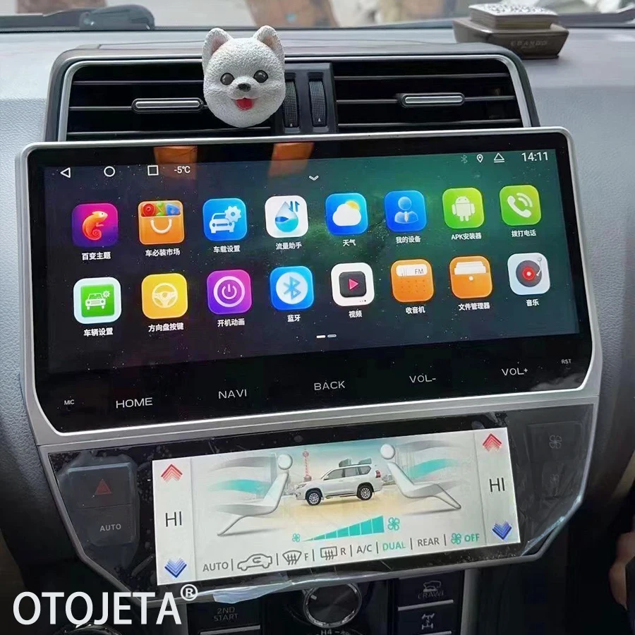 12.3inch Android Screen AC Panel For Toyota Land Cruiser Prado 150 2018-2023 Stereo DSP GPS Car Radio CarPlay Navigation Monitor
12.3inch Android Screen AC Panel For Toyota Land Cruiser Prado 150 2018-2023 Stereo DSP GPS Car Radio CarPlay Navigation Monitor