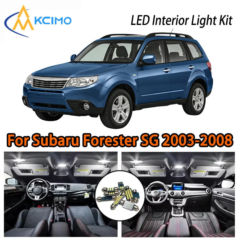 KCIMO For Subaru Forester SG 2003-2008 Premium LED Interior Kit - 2 Colors , Quick Installation, Long-Lasting
KCIMO For Subaru Forester SG 2003-2008 Premium LED Interior Kit - 2 Colors , Quick Installation, Long-Lasting