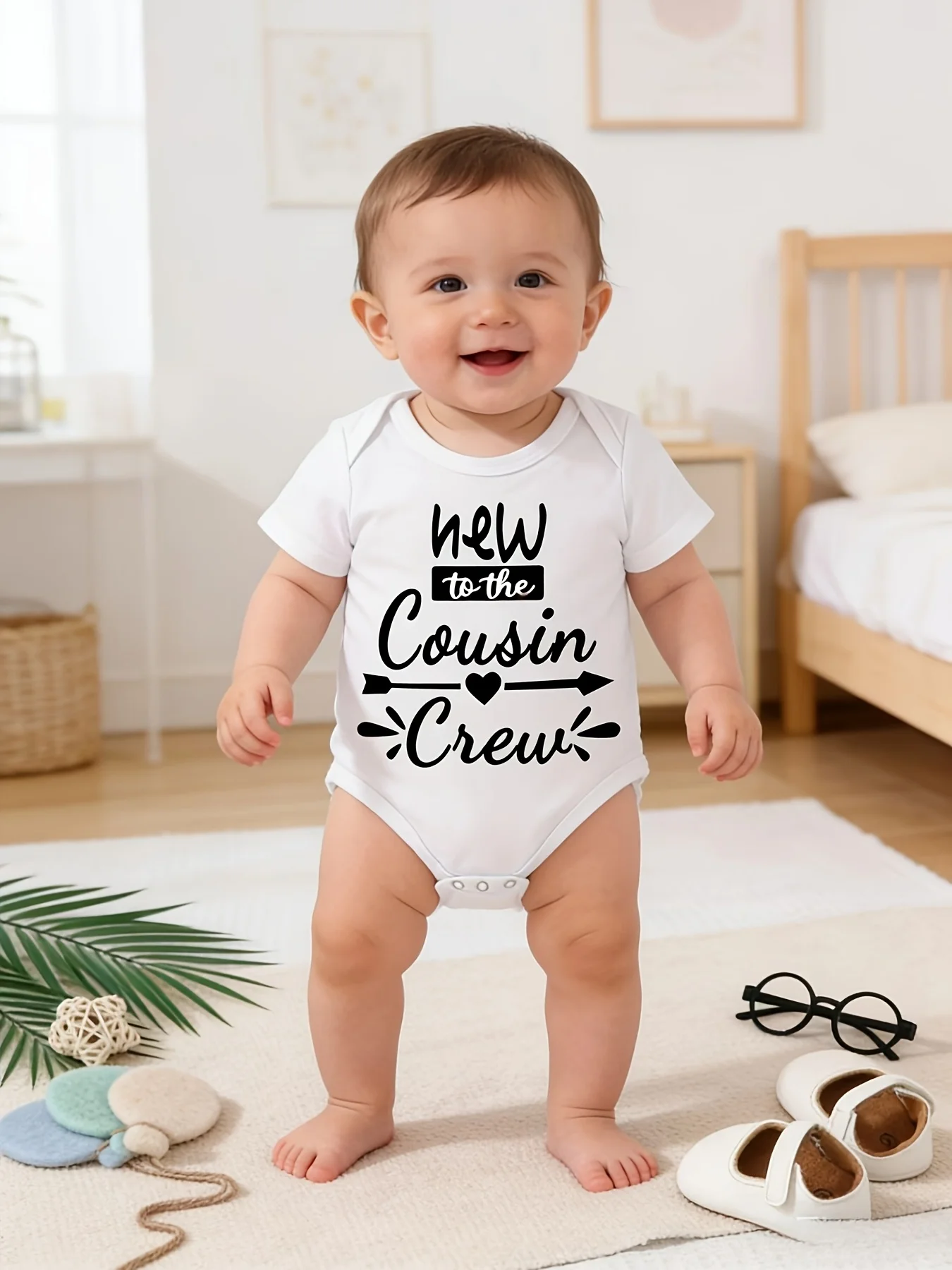 2026 New Style Baby Bodysuit Children's Letter Romper Bodysuit, Perfect for Outdoor Newborn Gift
2026 New Style Baby Bodysuit Children's Letter Romper Bodysuit, Perfect for Outdoor Newborn Gift