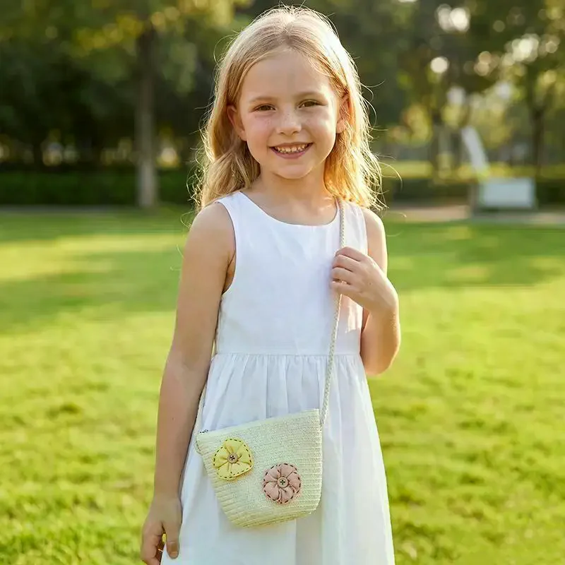 Mini Fashion Handmade Girls Summer Children Weaving Bag Shoulder Bag Handbags Straw
Mini Fashion Handmade Girls Summer Children Weaving Bag Shoulder Bag Handbags Straw