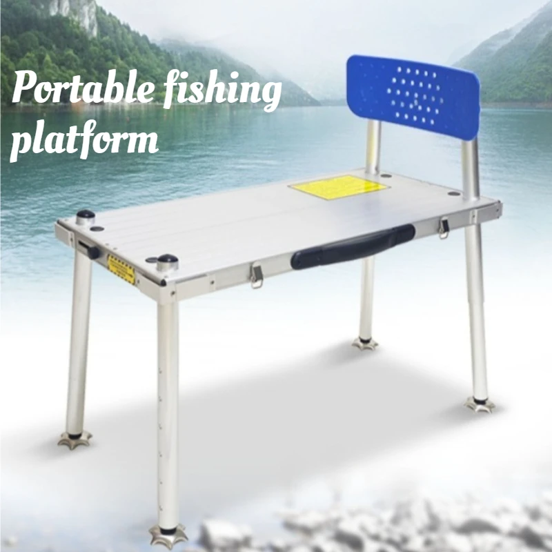 Foldable Portable Ultra-light Outdoor Fishing Platform Aluminum Alloy Multifunctional Adjustable Height Fishing Platform Tackle
Foldable Portable Ultra-light Outdoor Fishing Platform Aluminum Alloy Multifunctional Adjustable Height Fishing Platform Tackle