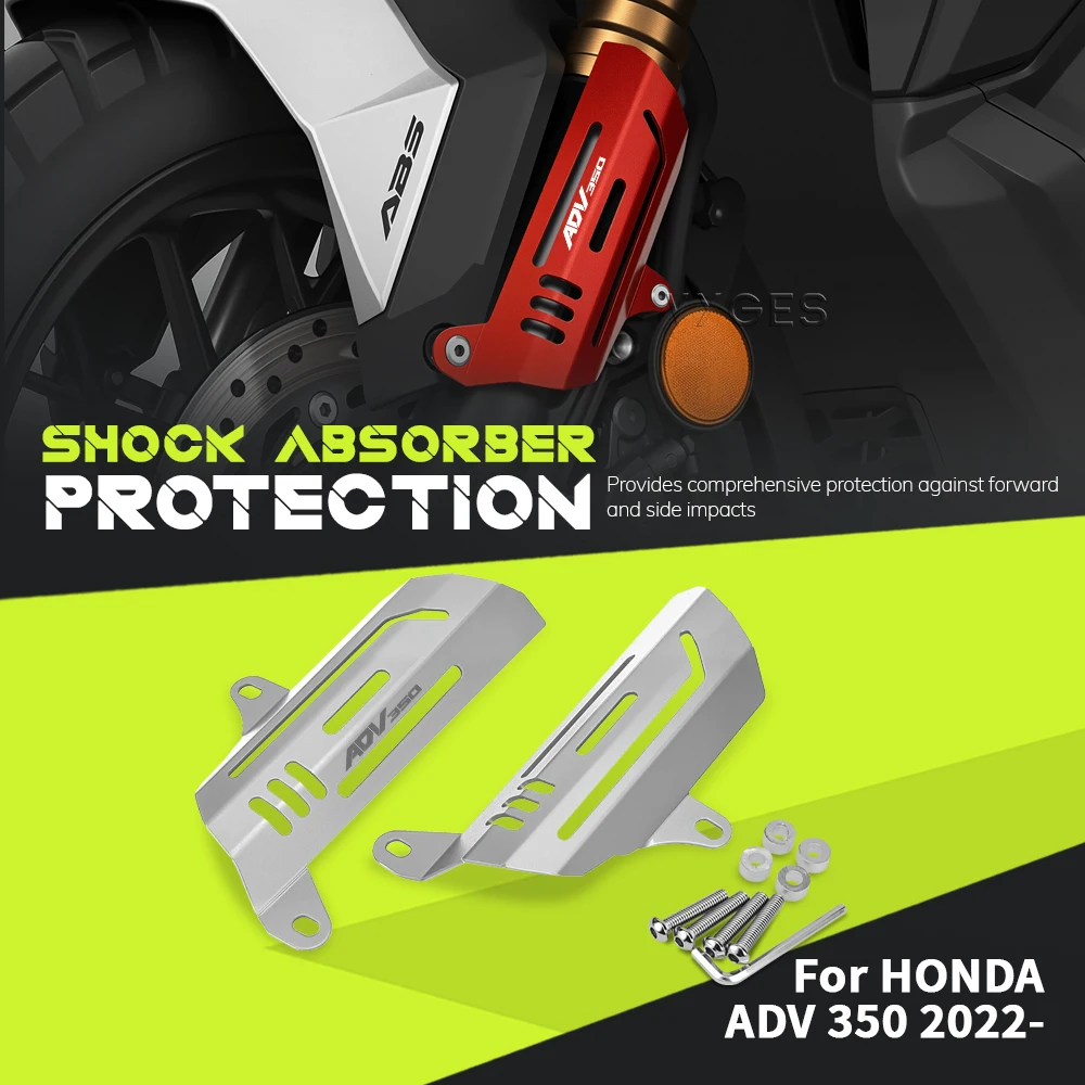 Motorcycle Accessories Front Fork Guards Shock Absorber Protection Cover For HONDA ADV350 ADV 350 2022- Frame Protector
Motorcycle Accessories Front Fork Guards Shock Absorber Protection Cover For HONDA ADV350 ADV 350 2022- Frame Protector
