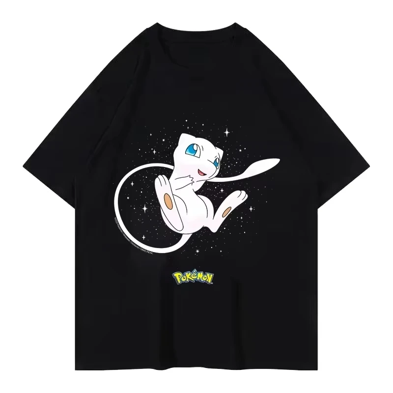 Новая летняя футболка унисекс 2026 года с мультяшным принтом «Покемон», свободный крой, короткий рукав, в японском стиле, повседневная
Новая летняя футболка унисекс 2026 года с мультяшным принтом «Покемон», свободный крой, короткий рукав, в японском стиле, повседневная