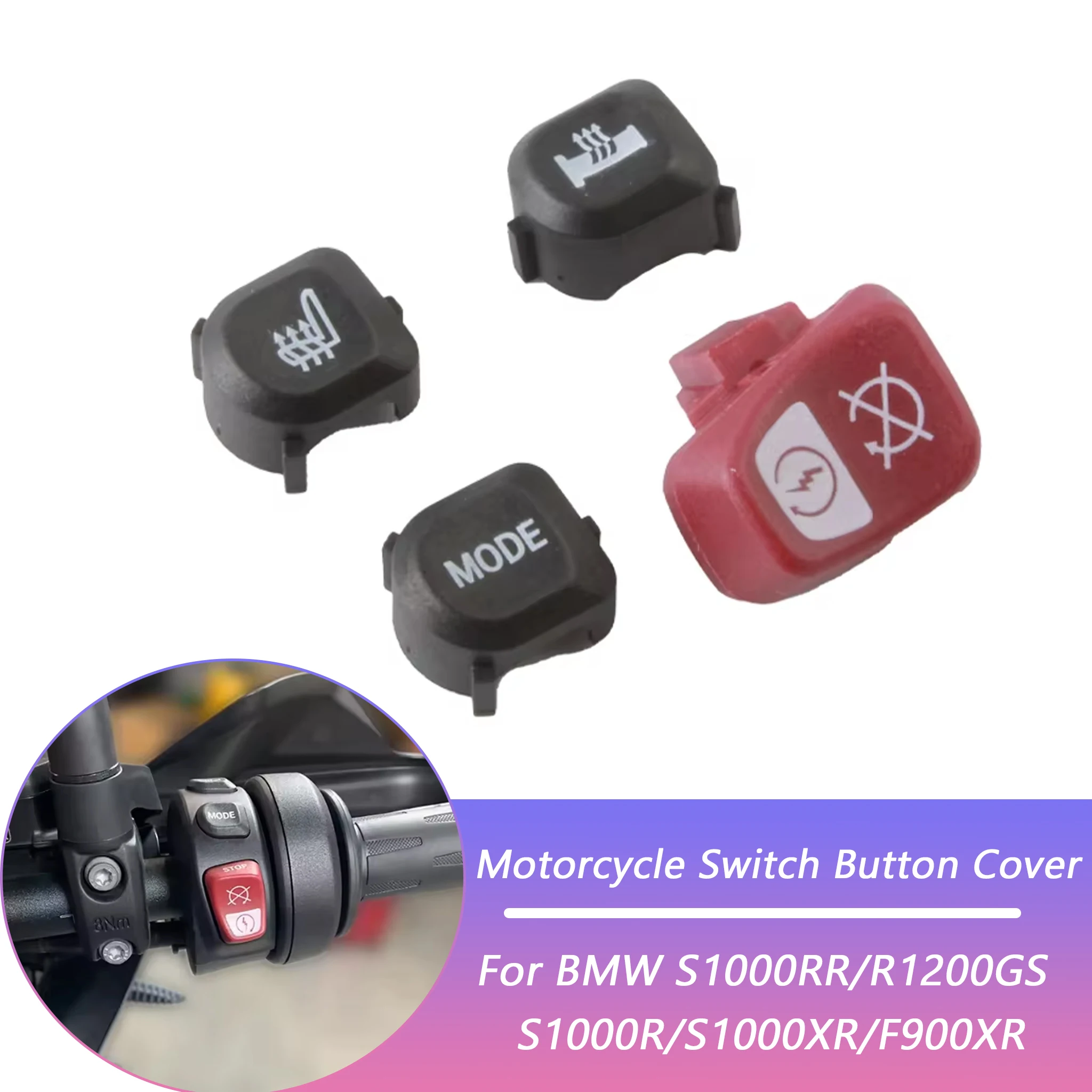 Motorcycle Switch Button Cover For R1250GS R1200GS F750GS F850GS Adventure S1000RR S1000XR K1600GT Accessories
Motorcycle Switch Button Cover For R1250GS R1200GS F750GS F850GS Adventure S1000RR S1000XR K1600GT Accessories
