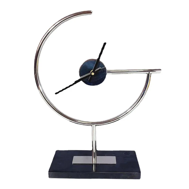 Light Luxury Table Clock Decoration Indoor Household Soft Decoration Bedroom Desktop Clock Creative Decoration
Light Luxury Table Clock Decoration Indoor Household Soft Decoration Bedroom Desktop Clock Creative Decoration