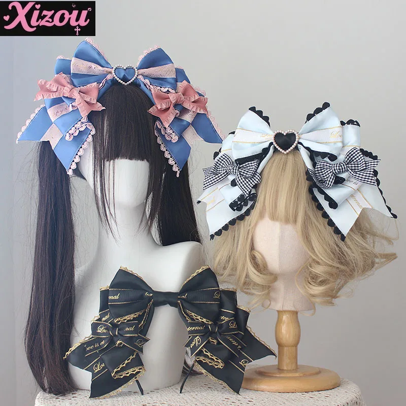 Классическая кукла ручной работы Энтони Торт Ручная работа Великолепная повязка на голову с бантом Лолита Универсальные аксессуары для волос KC Милая девушка Лолита
Классическая кукла ручной работы Энтони Торт Ручная работа Великолепная повязка на голову с бантом Лолита Универсальные аксессуары для волос KC Милая девушка Лолита