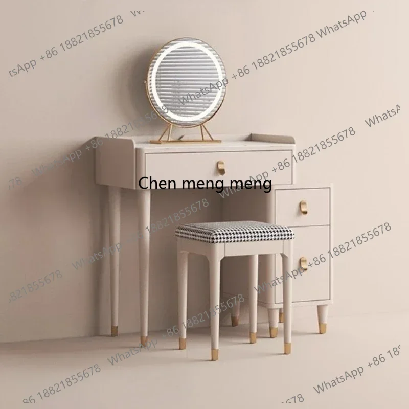 Vanity Makeup Bedside Table Vanities Makeup Desk Dressers Furniture LED Lamp Solid Wood Dressing Dresser Retractable Storage
Vanity Makeup Bedside Table Vanities Makeup Desk Dressers Furniture LED Lamp Solid Wood Dressing Dresser Retractable Storage