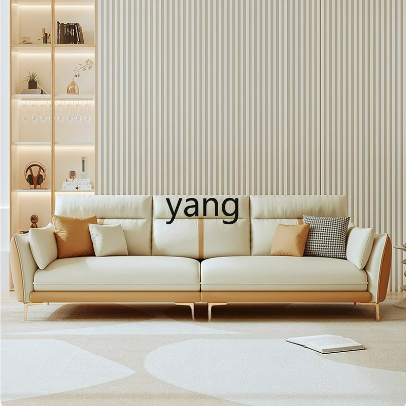 LTT first-layer cowhide sofa simple modern light luxury living room three-person color matching leather sofa
LTT first-layer cowhide sofa simple modern light luxury living room three-person color matching leather sofa