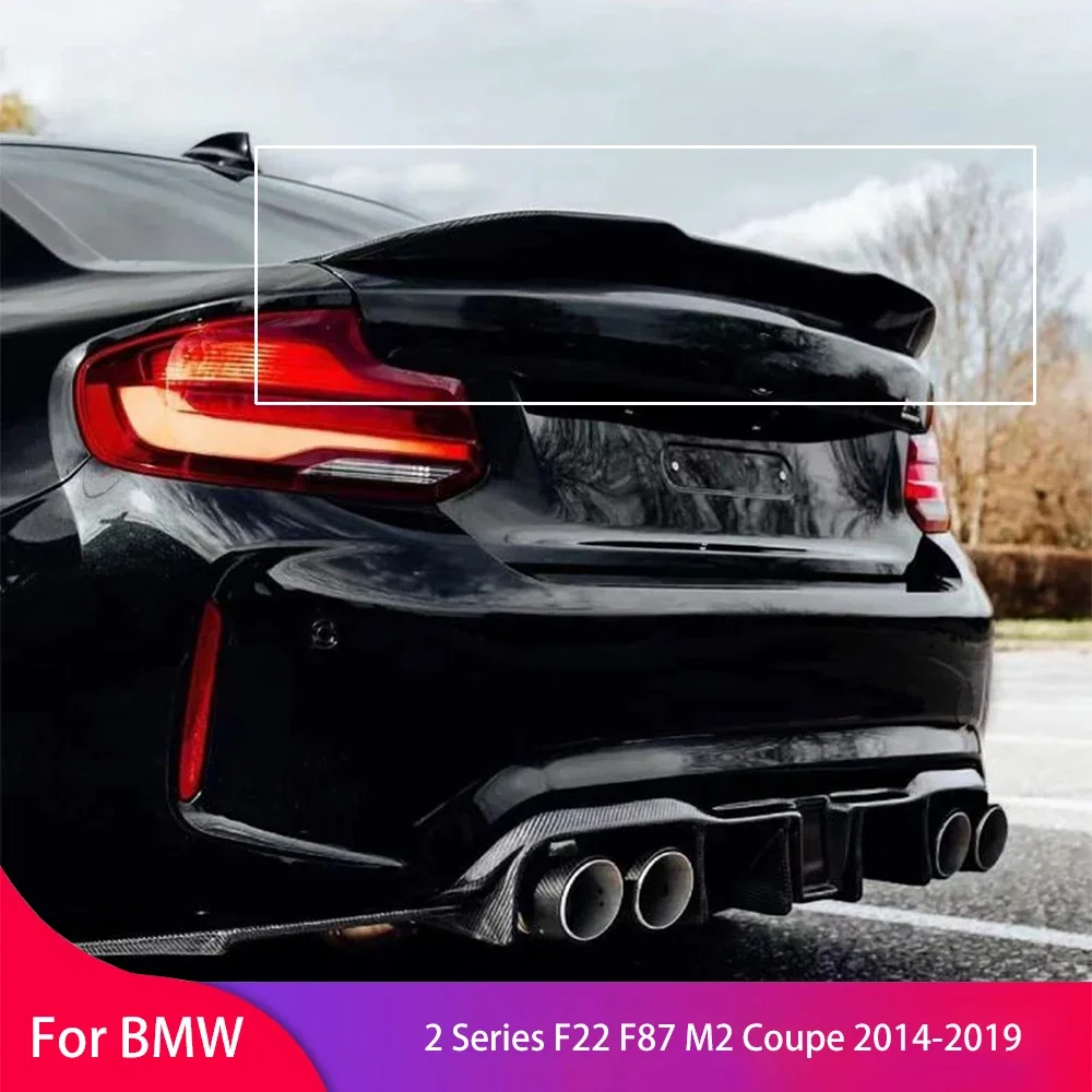 PSM Rear Trunk Lid Spoiler Wing for BMW 2 Series F22 F87 M2 Coupe 2014-2019 Trunk Top Wing Spoiler Plate Auto Parts
PSM Rear Trunk Lid Spoiler Wing for BMW 2 Series F22 F87 M2 Coupe 2014-2019 Trunk Top Wing Spoiler Plate Auto Parts