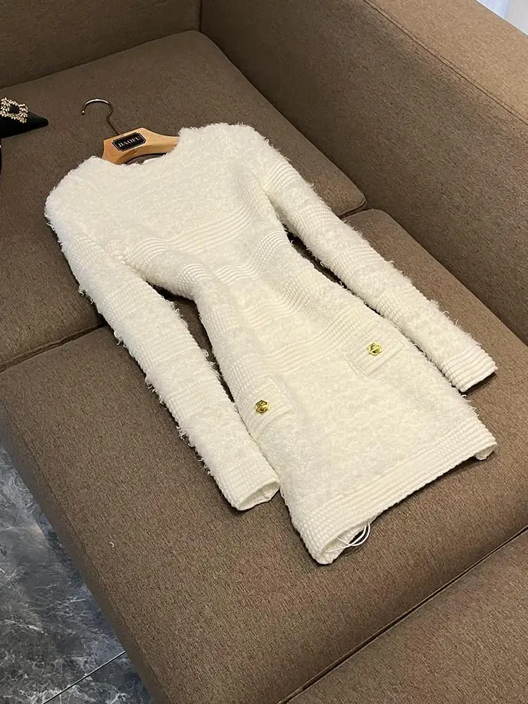 Elegant White Long Sleeve Dress Women's Summer Fashion High Waist Bodycon Skirt Unique Quality Ladylike Style City Commute
Elegant White Long Sleeve Dress Women's Summer Fashion High Waist Bodycon Skirt Unique Quality Ladylike Style City Commute