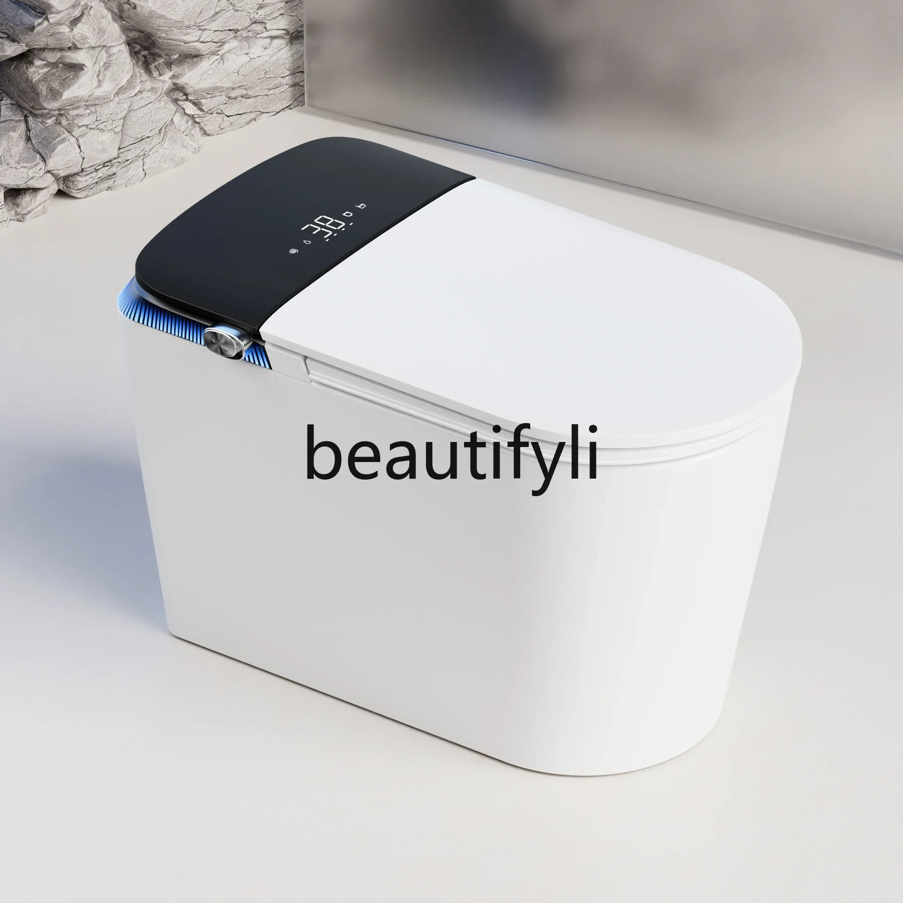 Light smart toilet automatic flip without water pressure limit instant hot integrated toilet4446
Light smart toilet automatic flip without water pressure limit instant hot integrated toilet4446