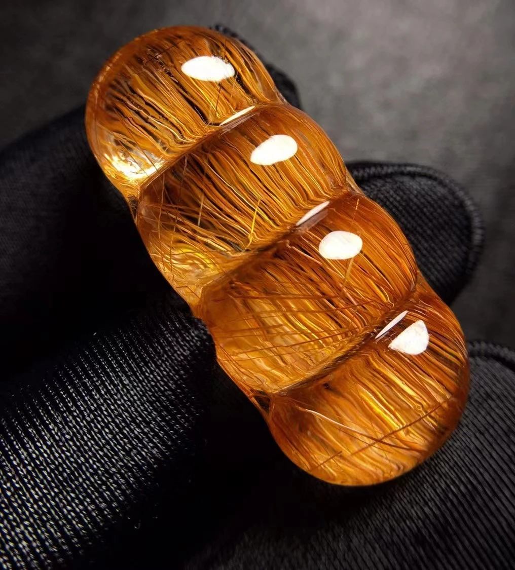 Natural Copper Rutilated Quartz Bean Pendant Necklace Jewelry 35*16*12.3mm Rectangle Yellow Rutilated Women Men AAAAAAA
Natural Copper Rutilated Quartz Bean Pendant Necklace Jewelry 35*16*12.3mm Rectangle Yellow Rutilated Women Men AAAAAAA
