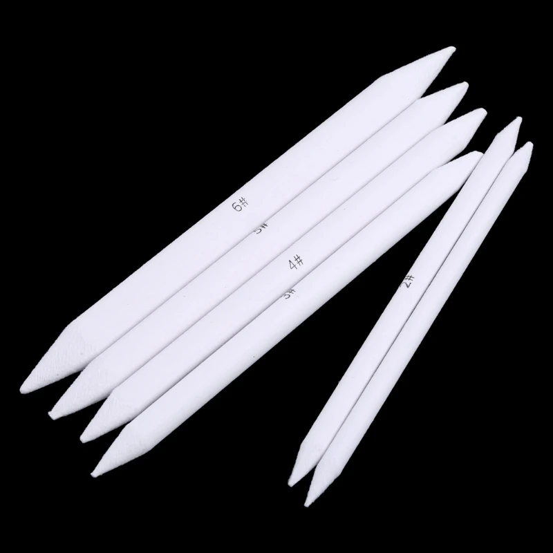 6pcs Blending Smudge Tortillon Stump Sketch 6 Sizes Art Drawing Tool Pastel New Painting
6pcs Blending Smudge Tortillon Stump Sketch 6 Sizes Art Drawing Tool Pastel New Painting