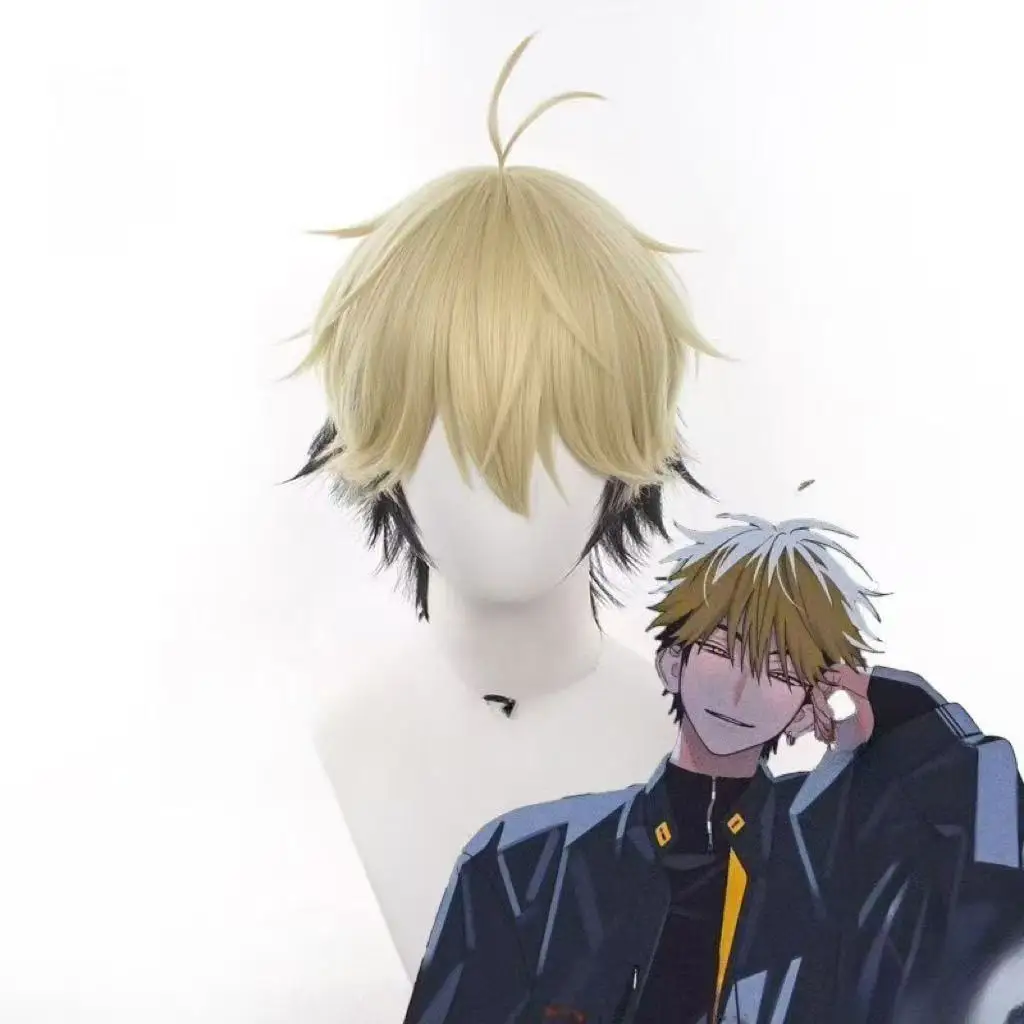 1 шт., золотисто-черные сращенные перевернутые короткие волосы, агент по времени, аниме Ся Фэй, парик для косплея
1 шт., золотисто-черные сращенные перевернутые короткие волосы, агент по времени, аниме Ся Фэй, парик для косплея