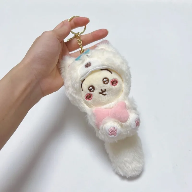 Jhiikawas Wolf Animal Hood Series Plush Keychain Cute Usagi Hachiware Jiikawa Anime Pendant Kawaii Bag Charm for Fans
Jhiikawas Wolf Animal Hood Series Plush Keychain Cute Usagi Hachiware Jiikawa Anime Pendant Kawaii Bag Charm for Fans