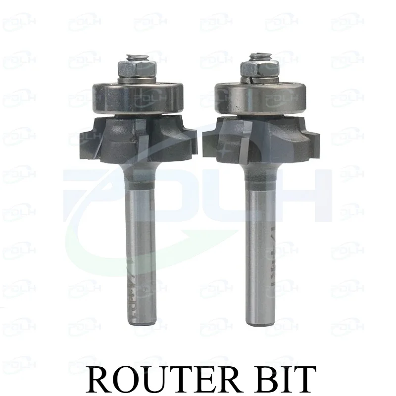1PC 6mm shank 1/4" shank R1/R2/R3 Corner Round Over Router Bit with BearingMilling Cutter for Wood Woodwork Tungsten Carbide
1PC 6mm shank 1/4" shank R1/R2/R3 Corner Round Over Router Bit with BearingMilling Cutter for Wood Woodwork Tungsten Carbide