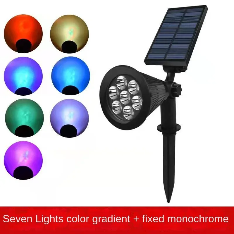 Solar Spotlights Garden Lamp Lawn Lamp RGB Outdoor Ground Plugged Light Courtyard Wall Lamp Trees Underlit Lamp Landscape Lamp
Solar Spotlights Garden Lamp Lawn Lamp RGB Outdoor Ground Plugged Light Courtyard Wall Lamp Trees Underlit Lamp Landscape Lamp