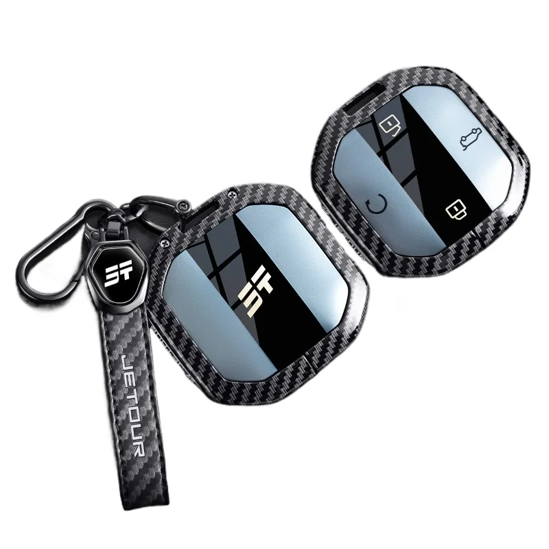 Premium Zinc Alloy Key Cover Case for Jetour Traveller T2/Shanhai T1 (2026) - Protective Key Fob Shell Keybag Keychain
Premium Zinc Alloy Key Cover Case for Jetour Traveller T2/Shanhai T1 (2026) - Protective Key Fob Shell Keybag Keychain